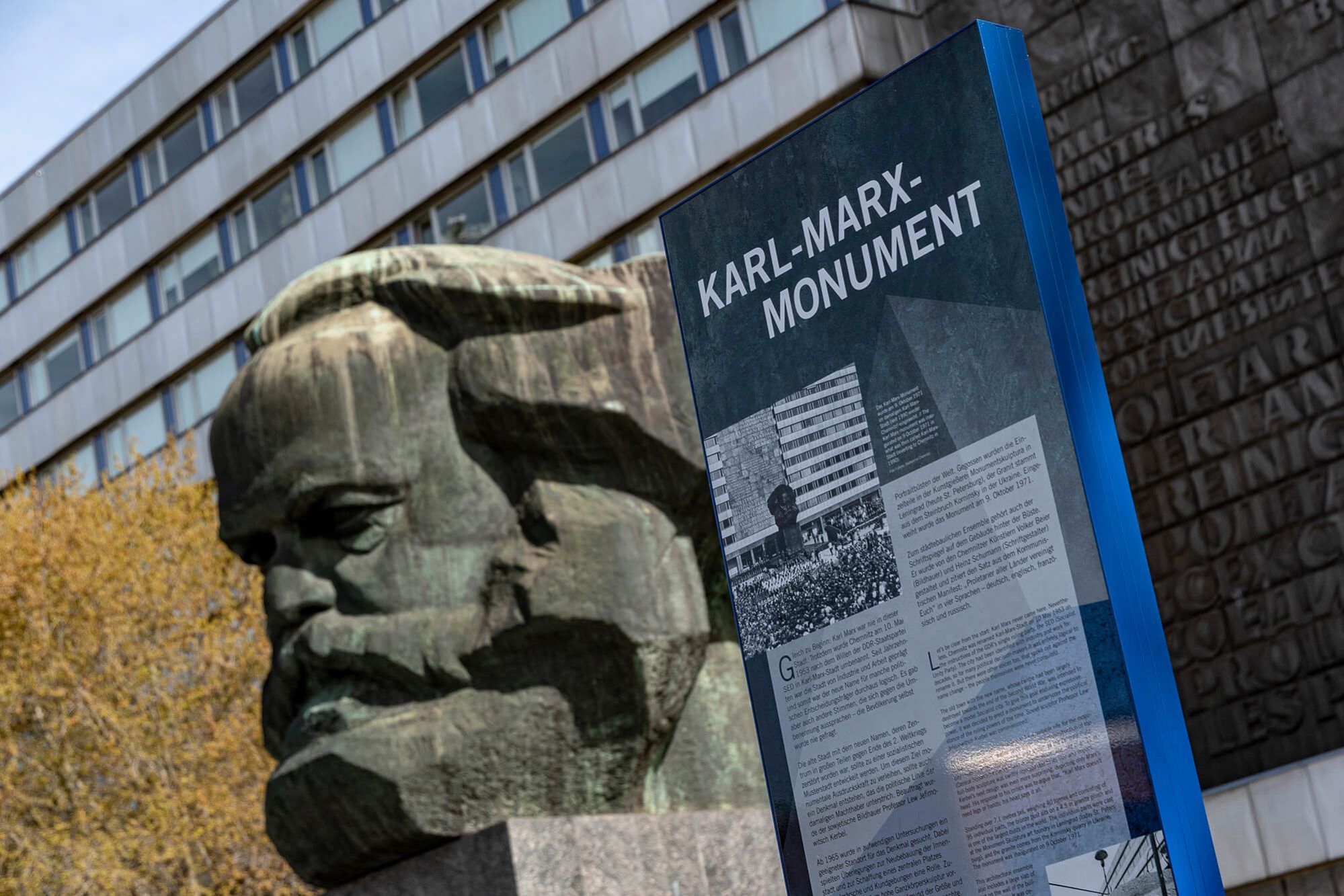 Steles Regulus Karl-Marx-Monument