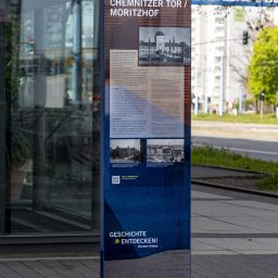 Stele regulus Chemnitzer Tor / Moritzhof