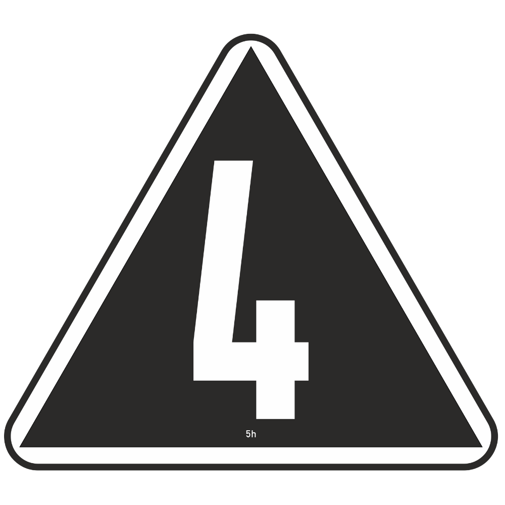 ZS 3 - Geschwindigkeitsanzeiger weiß