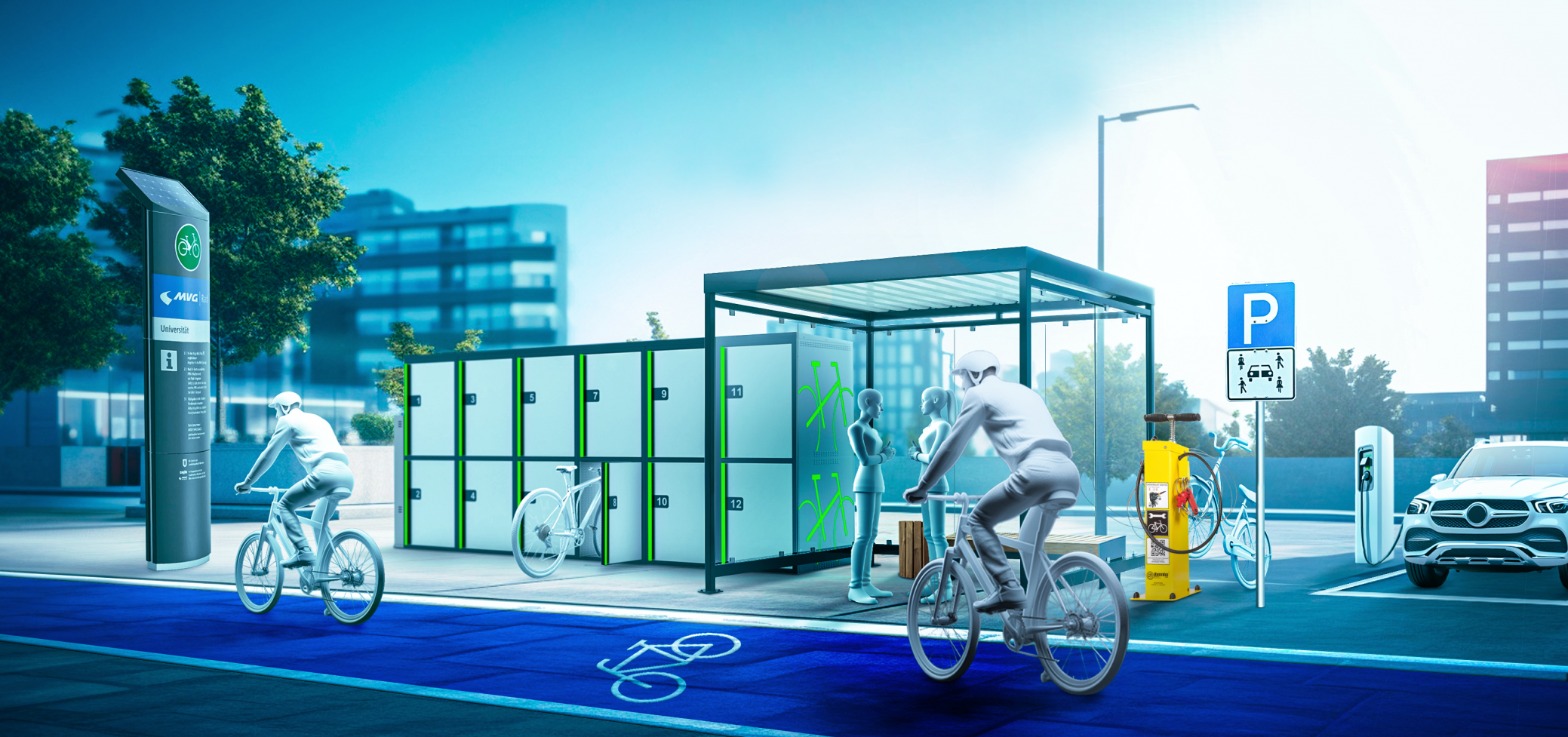 Fahrradfreundliche Kommune - Mobilitätsstation 2026